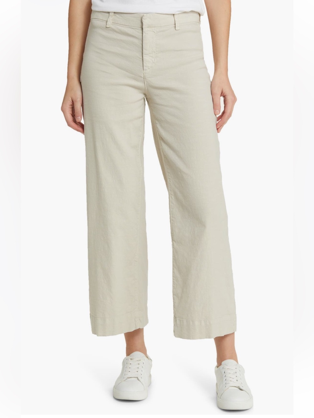 NEW Frank & Eileen Wexford Wide Leg Pants in Cement
